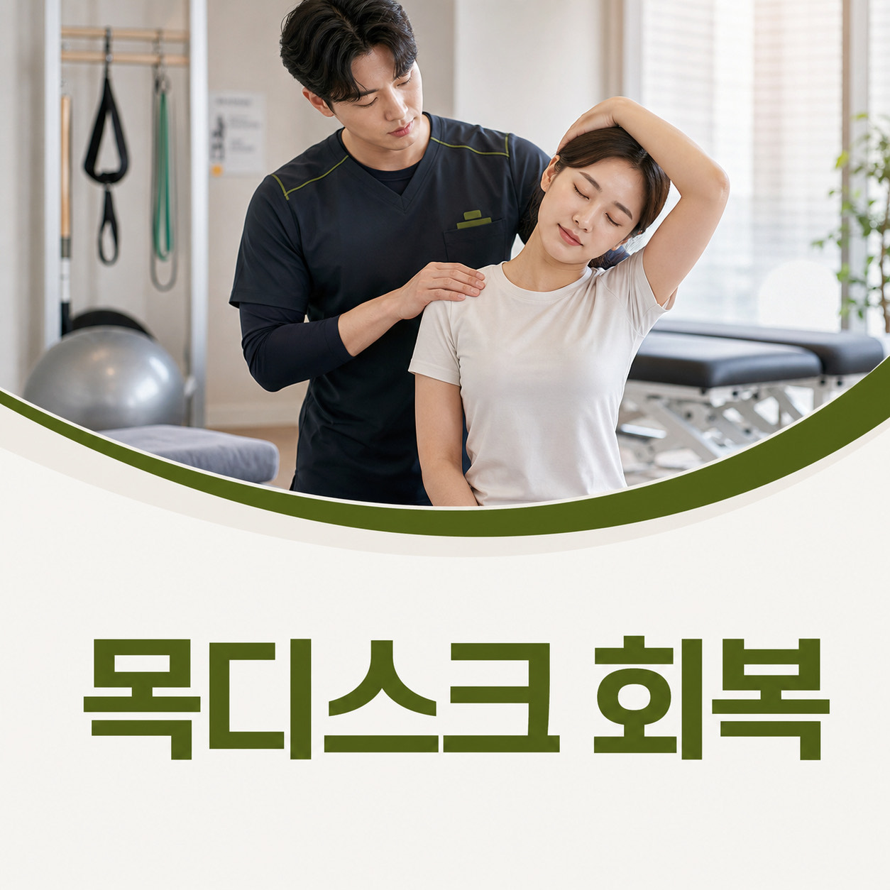목디스크 회복 관리